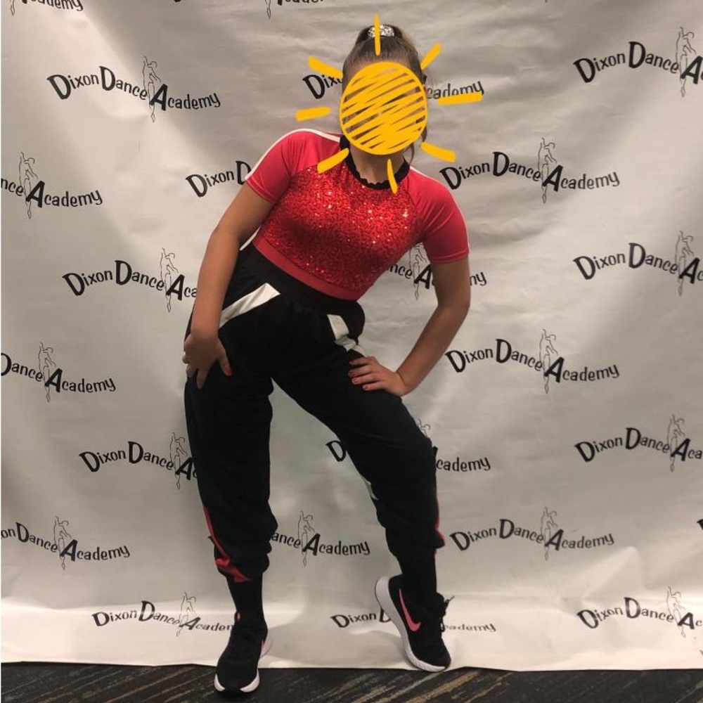 Girls hip hop costume All The Way Up- size XLC